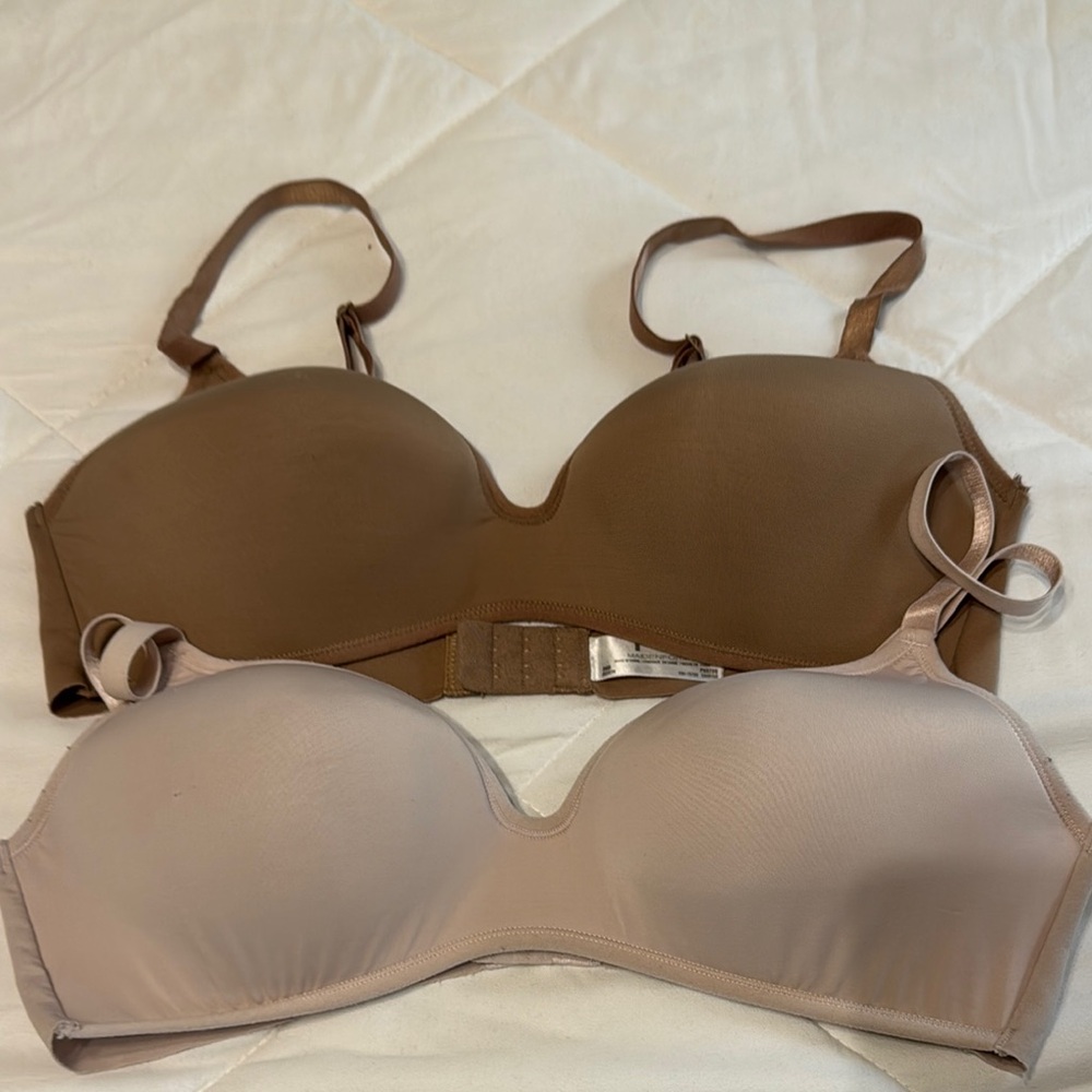 Maidenform Brown and Tan Bras
